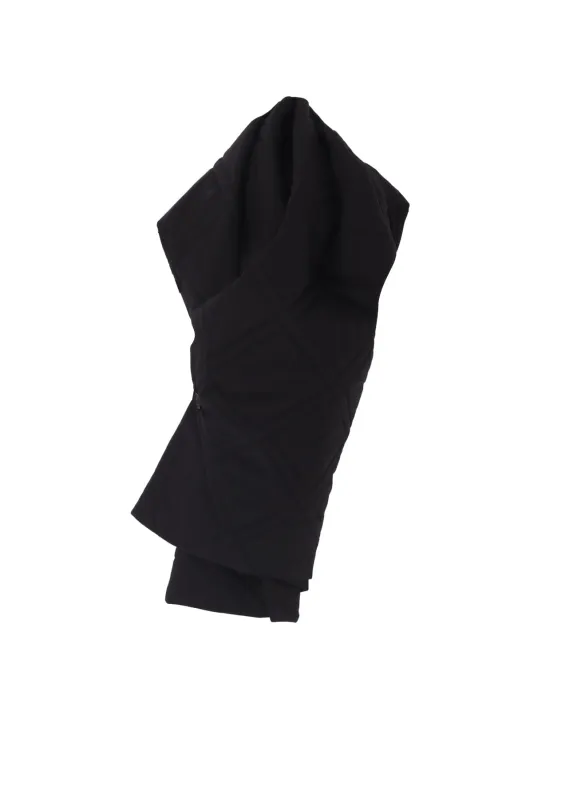 COTTON TYPEWRITER PADDED SCARF sold by Yohji Yamamoto