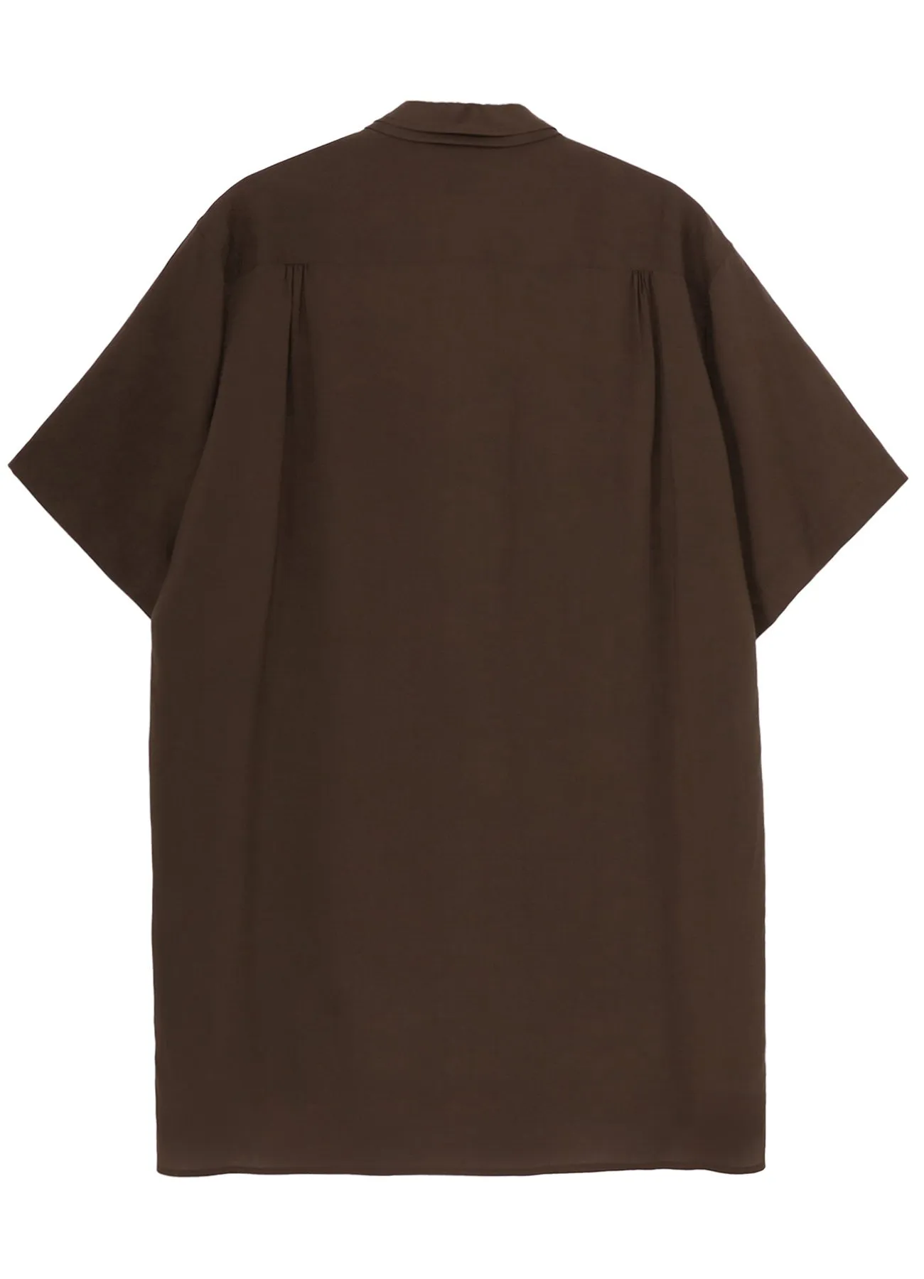 CELLULOSE LAWN DOUBLE COLLAR SLANTED POCKET SHIRT sold by Yohji Yamamoto product image thumbnail 3