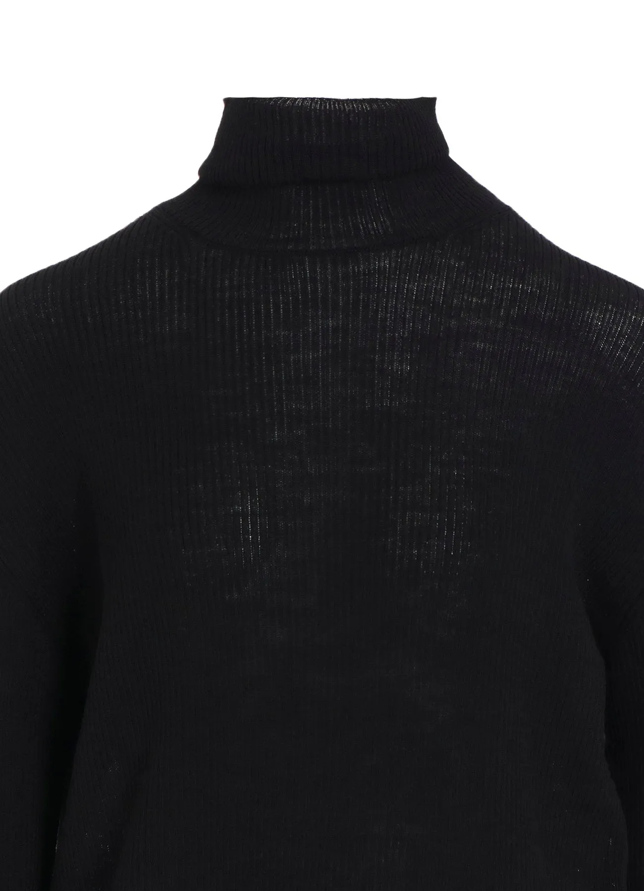 RIB OVERSIZED HIGH NECK KNIT sold by Yohji Yamamoto product image thumbnail 5