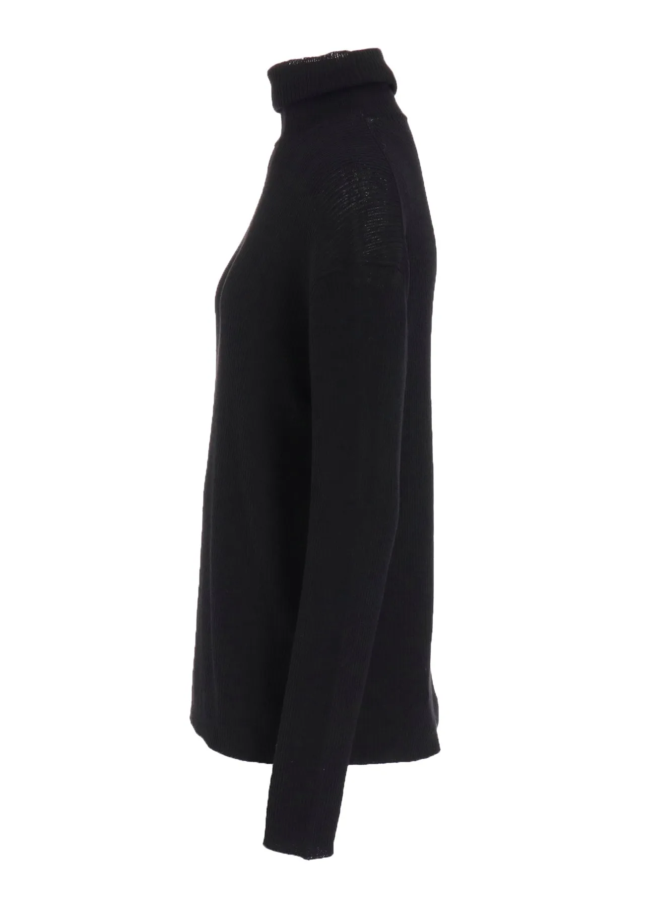 RIB OVERSIZED HIGH NECK KNIT sold by Yohji Yamamoto product image thumbnail 3