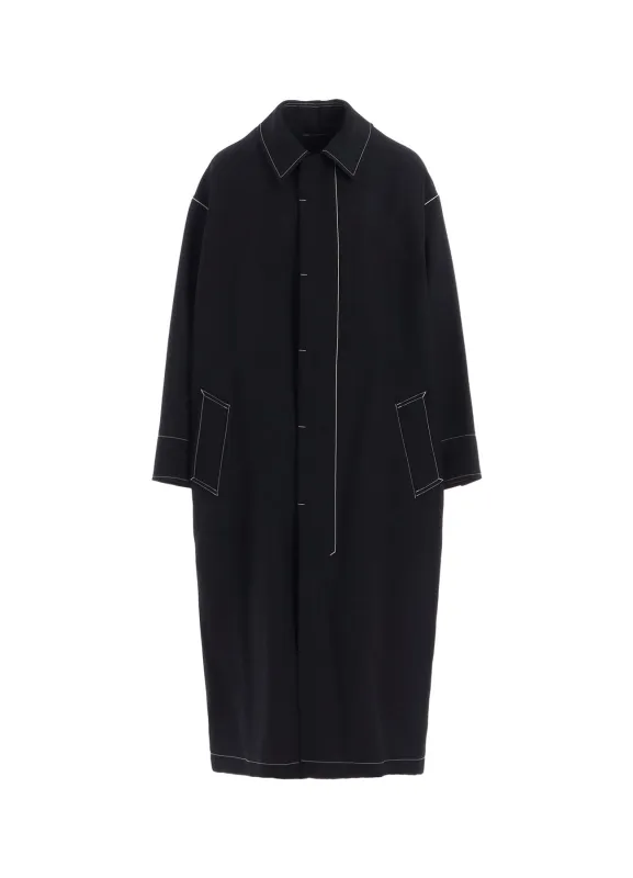 MARINE SAILOR TURN OVER COLLAR COAT sold by Yohji Yamamoto