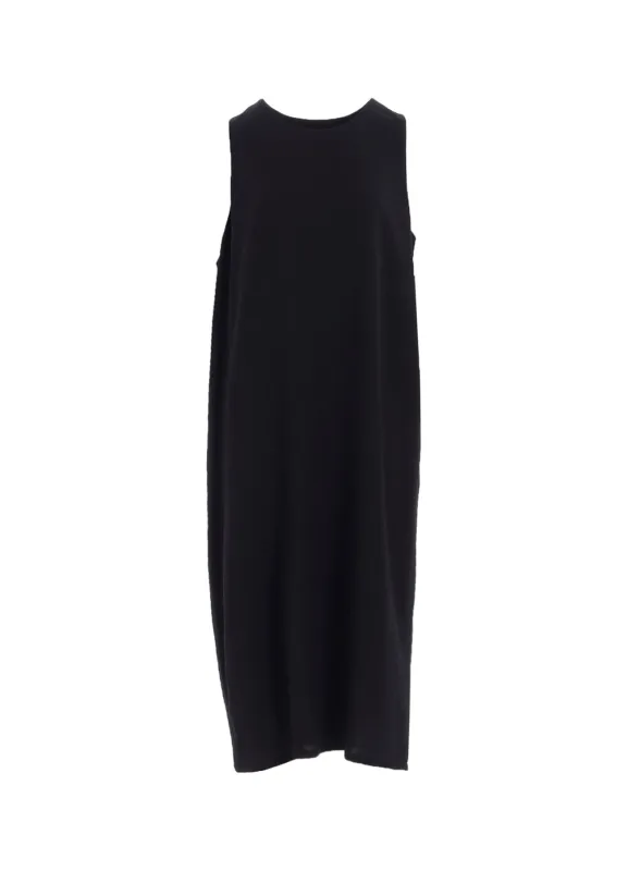 WOOL SERGE SLEEVELESS DRESS sold by Yohji Yamamoto