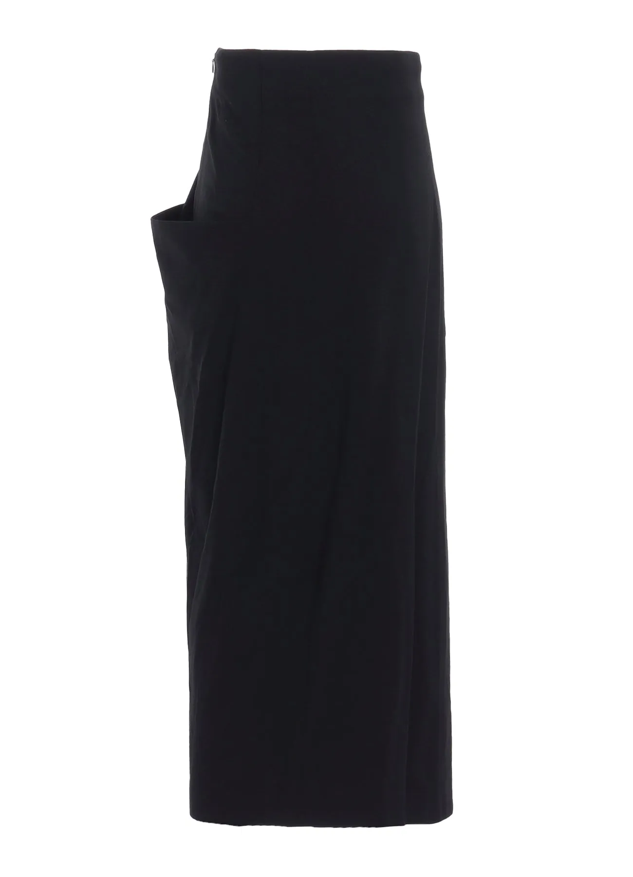 WOOL BLEND TWILL DRAPE SKIRT sold by Yohji Yamamoto product image thumbnail 3