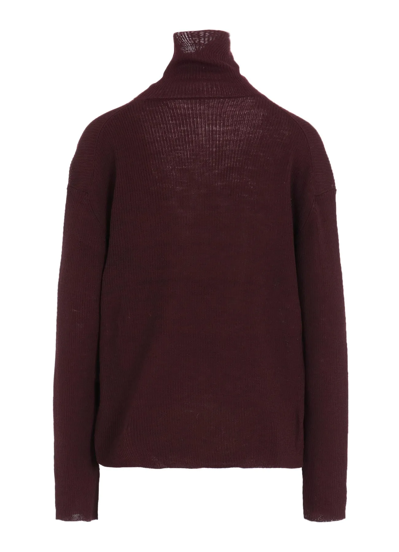 RIB OVERSIZED HIGH NECK KNIT sold by Yohji Yamamoto product image thumbnail 3