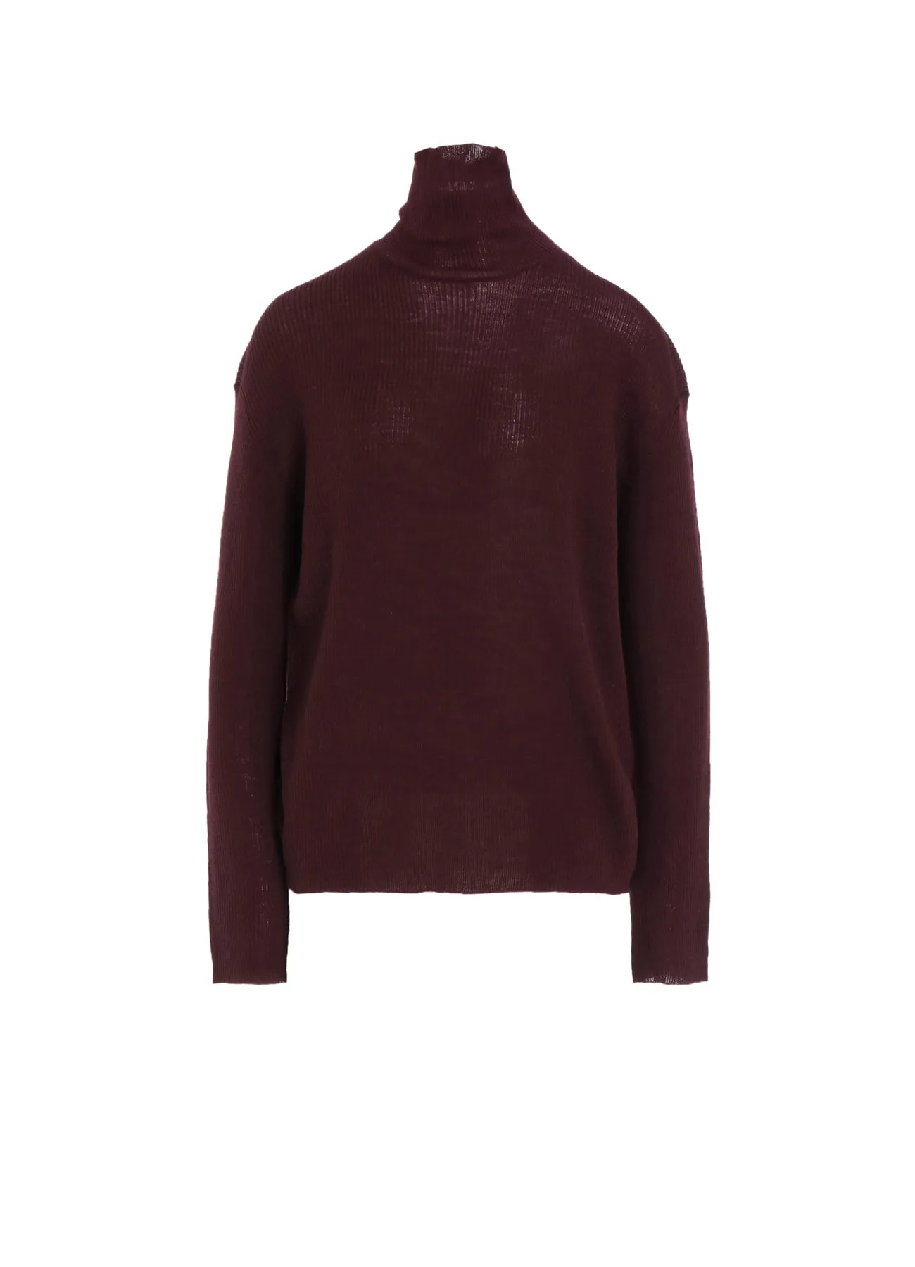 RIB OVERSIZED HIGH NECK KNIT sold by Yohji Yamamoto