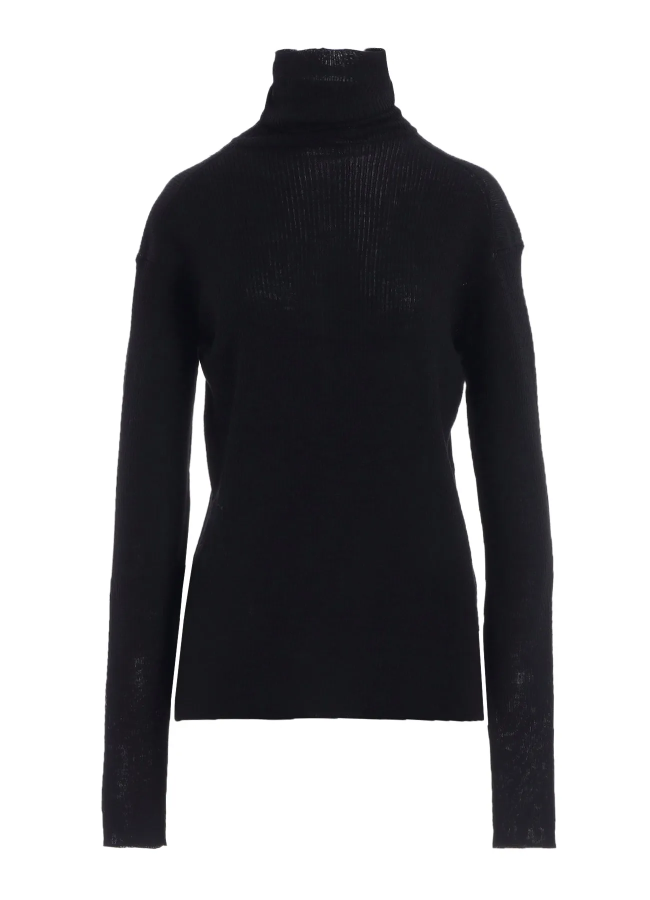 RIB HIGH NECK KNIT sold by Yohji Yamamoto product image thumbnail 2