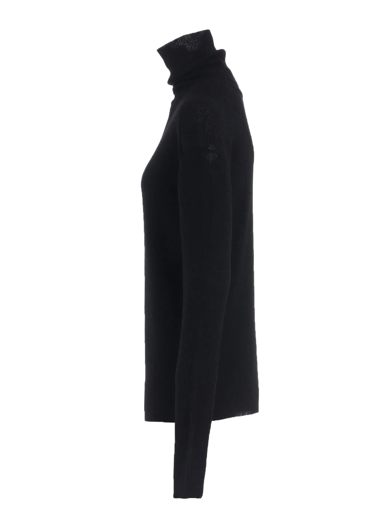 RIB HIGH NECK KNIT sold by Yohji Yamamoto product image thumbnail 3