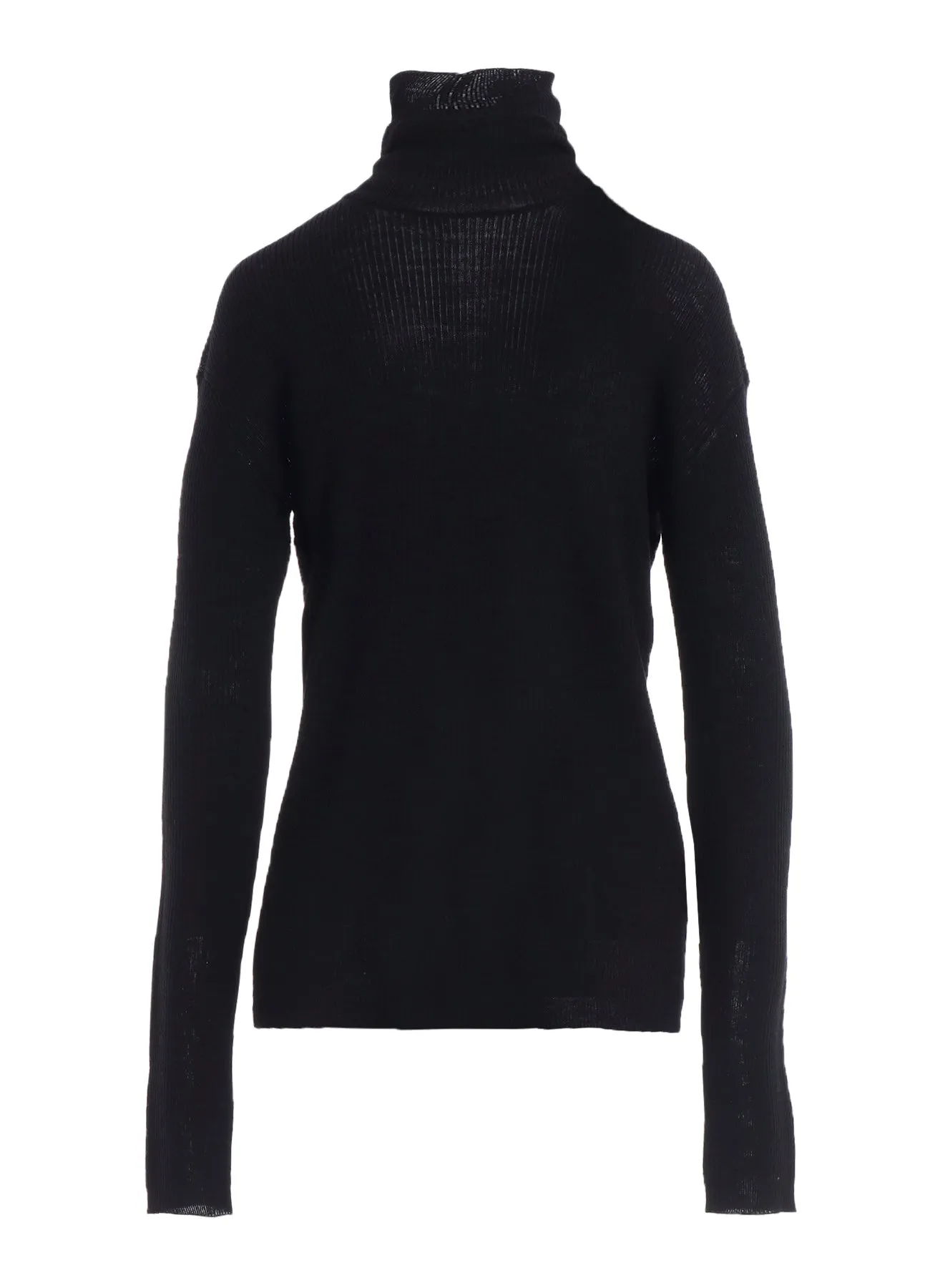 RIB HIGH NECK KNIT sold by Yohji Yamamoto product image thumbnail 4