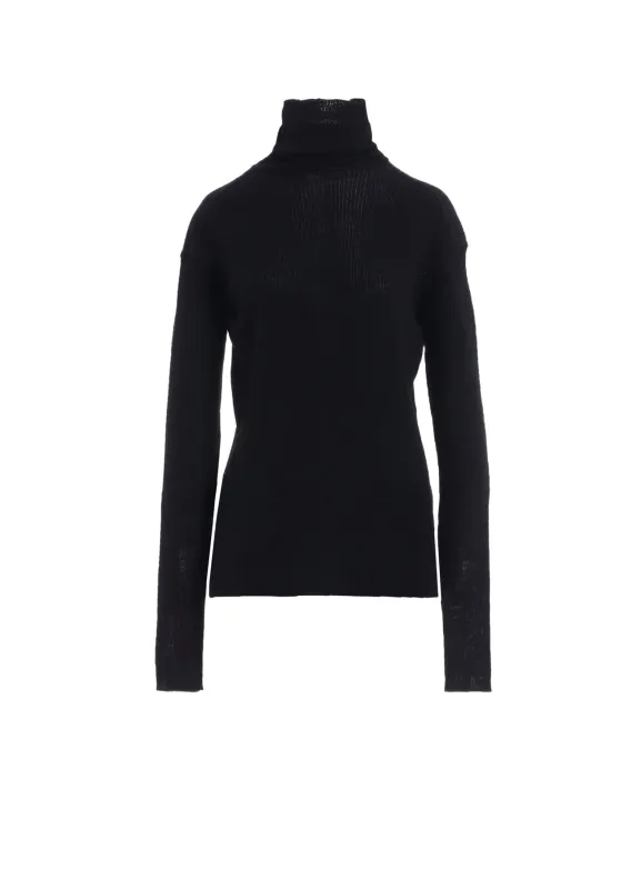 RIB HIGH NECK KNIT sold by Yohji Yamamoto
