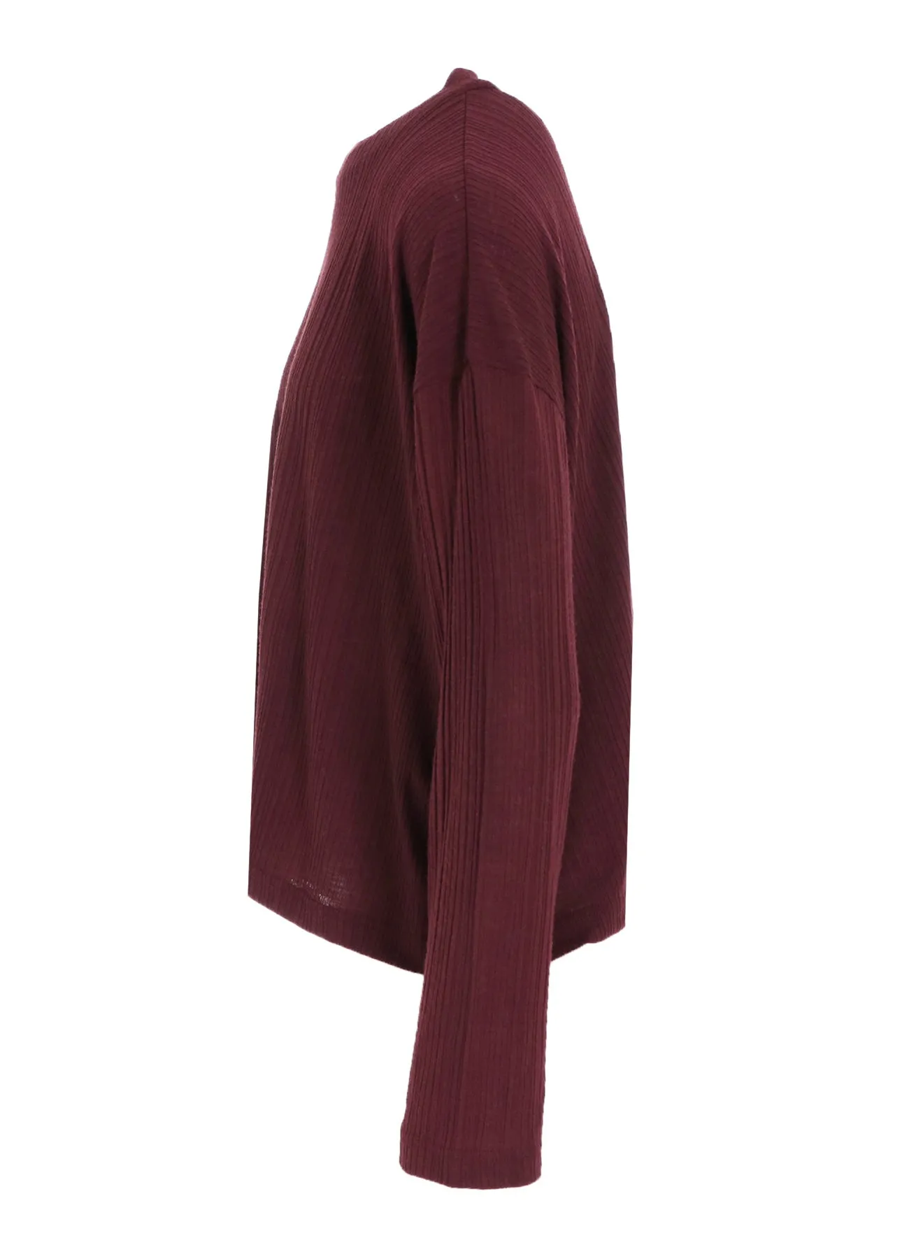 SOFT RANDOM RIB SHORT T sold by Yohji Yamamoto product image thumbnail 3