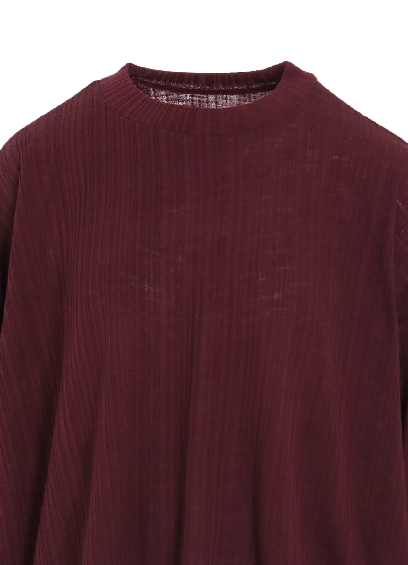 SOFT RANDOM RIB SHORT T sold by Yohji Yamamoto product image thumbnail 5