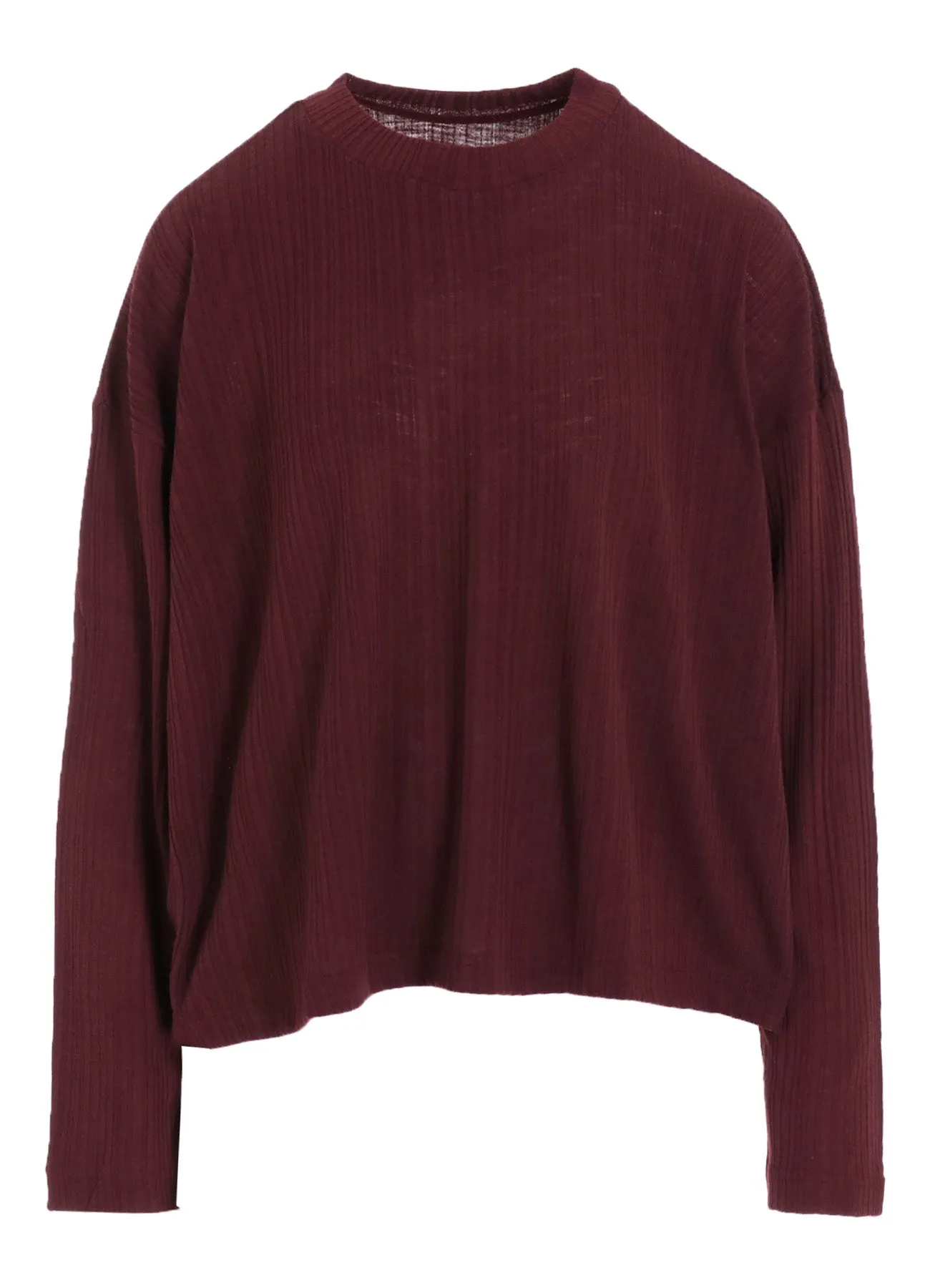 SOFT RANDOM RIB SHORT T sold by Yohji Yamamoto product image thumbnail 2