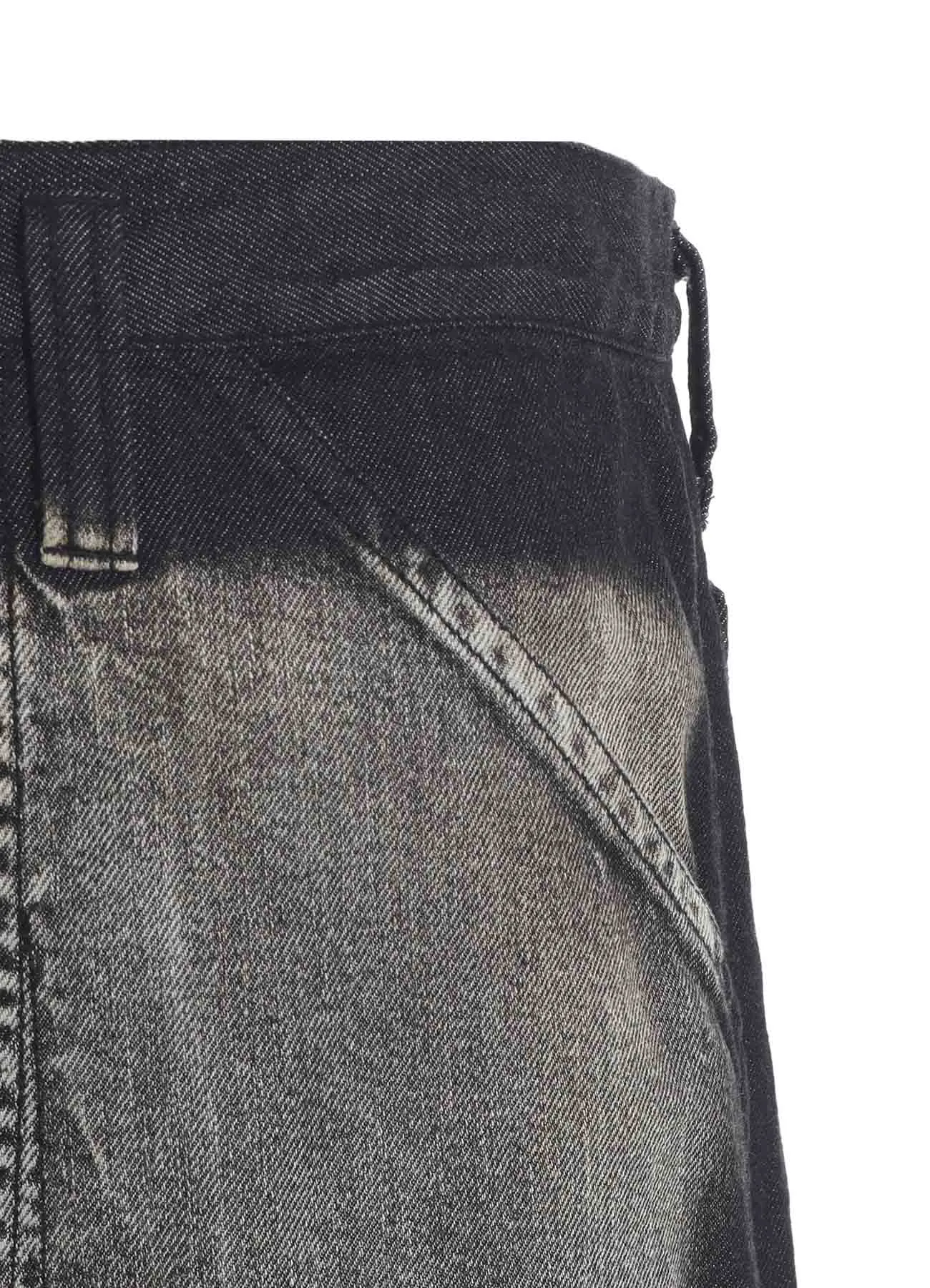 SPOTTED DENIM WORK PANTS sold by Yohji Yamamoto product image thumbnail 5