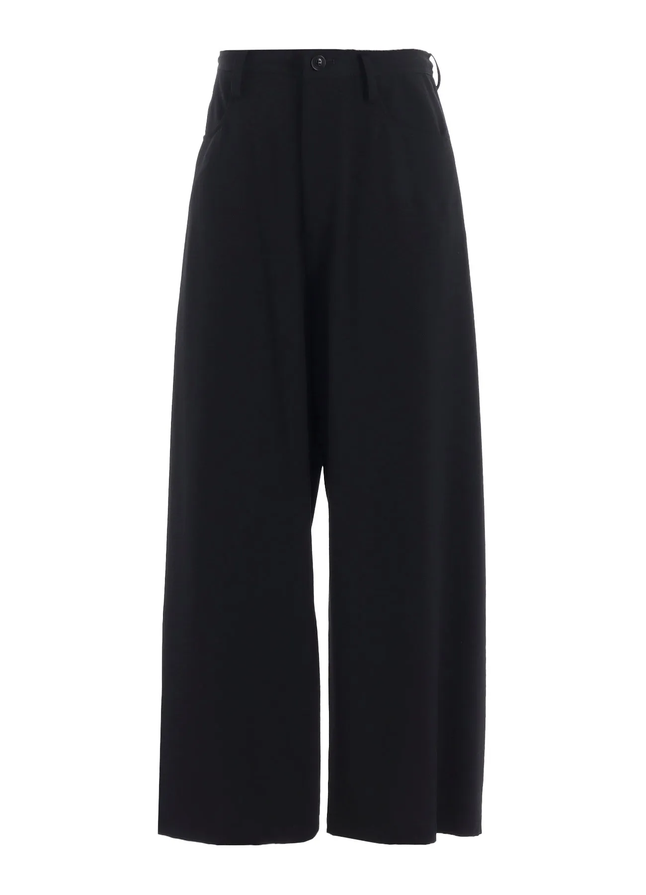 WOOL SERGE LONG STRAIGHT PANTS sold by Yohji Yamamoto product image thumbnail 2