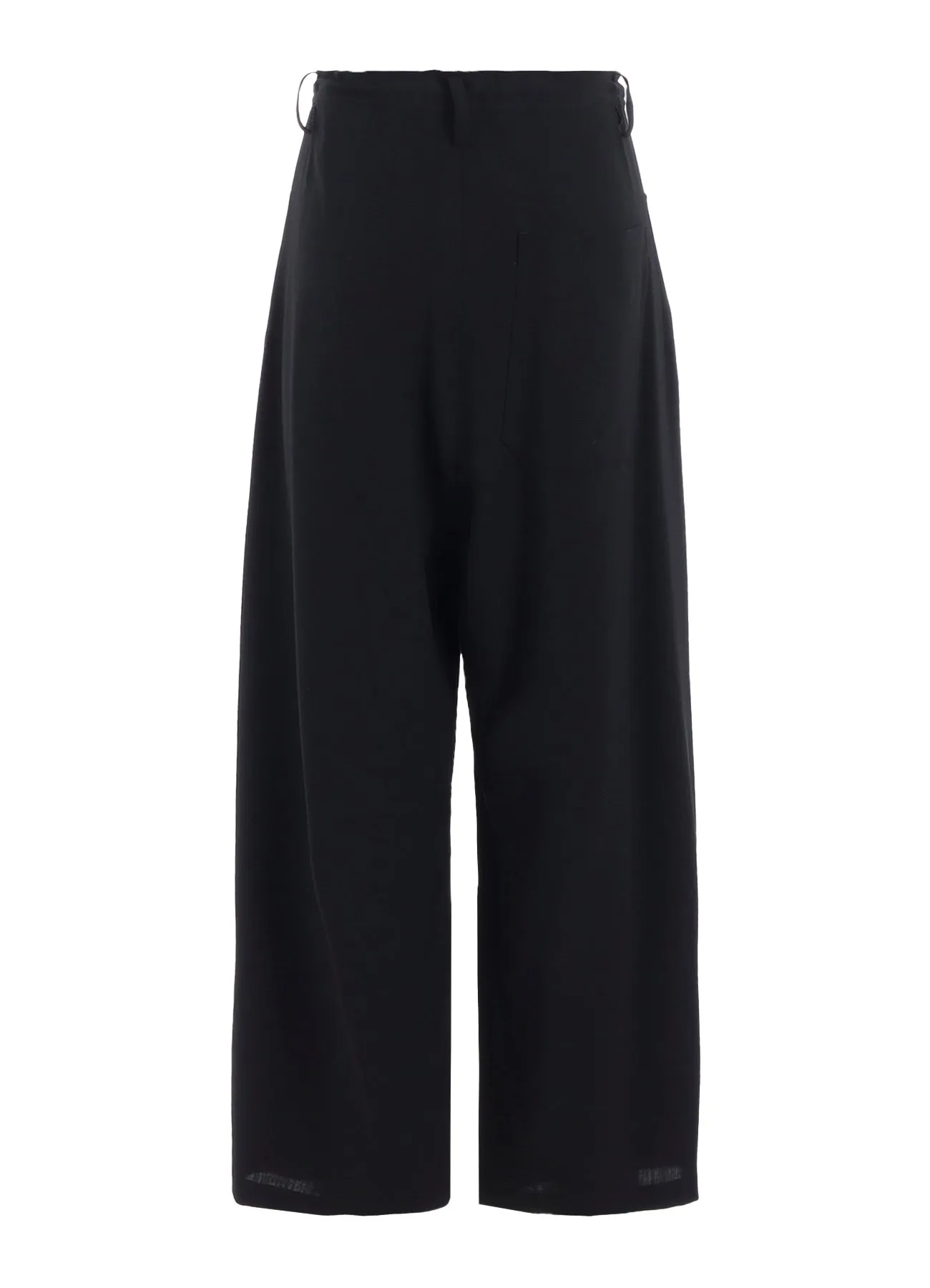 WOOL SERGE LONG STRAIGHT PANTS sold by Yohji Yamamoto product image thumbnail 3