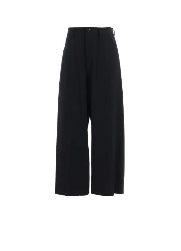 WOOL SERGE LONG STRAIGHT PANTS sold by Yohji Yamamoto