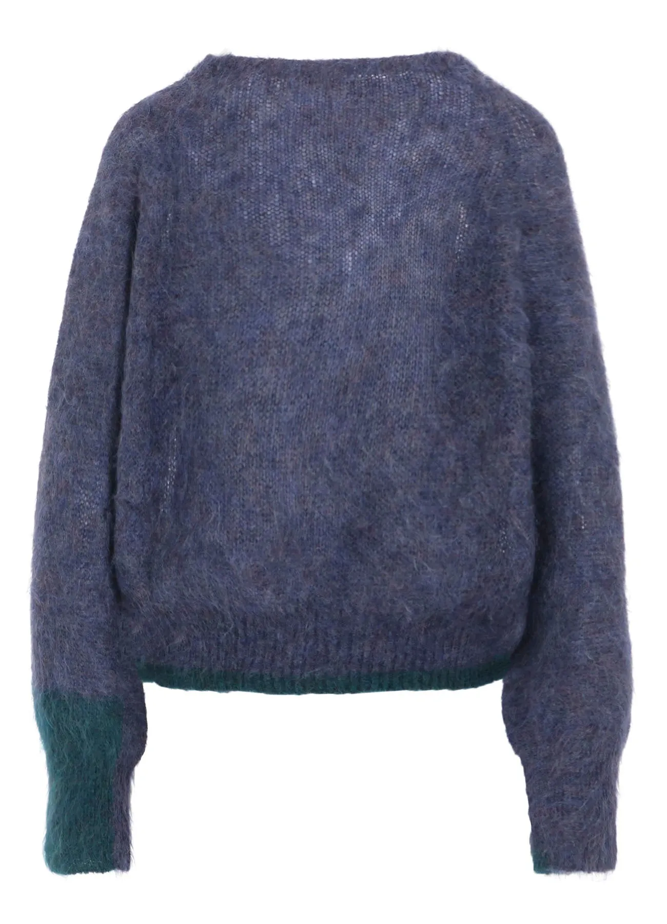 COLOR SCHEME MOHAIR CARDIGAN sold by Yohji Yamamoto product image thumbnail 4