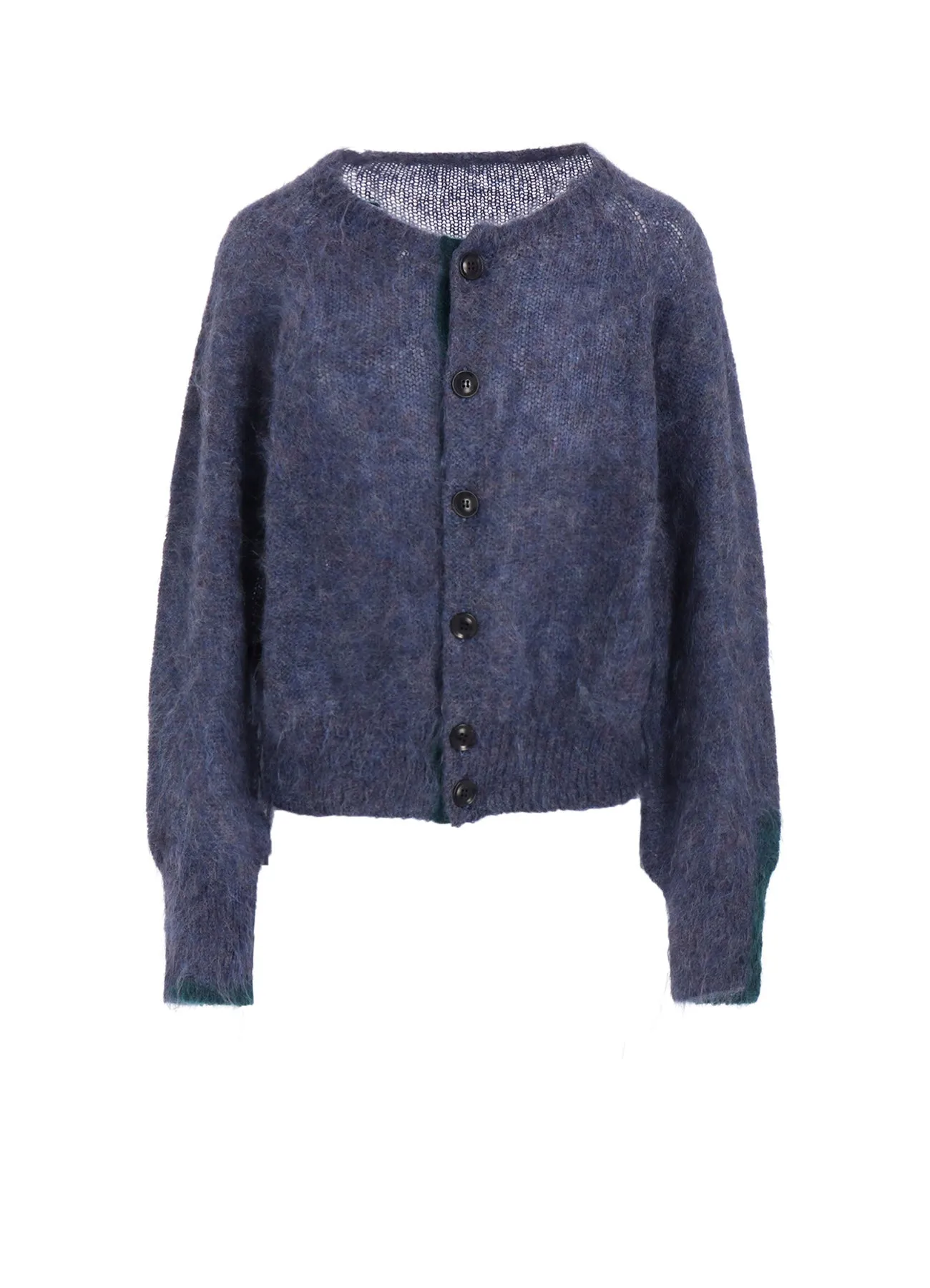 COLOR SCHEME MOHAIR CARDIGAN sold by Yohji Yamamoto