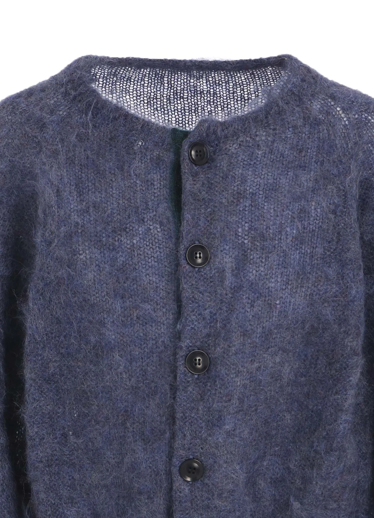 COLOR SCHEME MOHAIR CARDIGAN sold by Yohji Yamamoto product image thumbnail 5