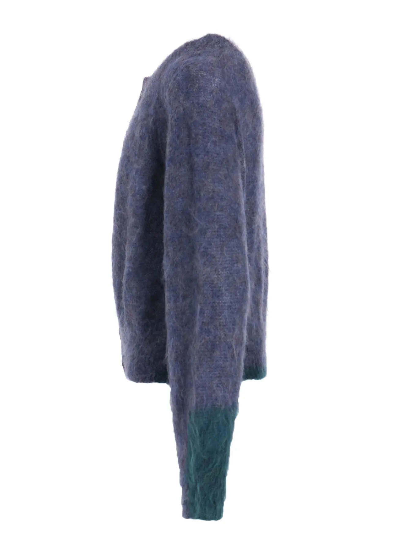 COLOR SCHEME MOHAIR CARDIGAN sold by Yohji Yamamoto product image thumbnail 3