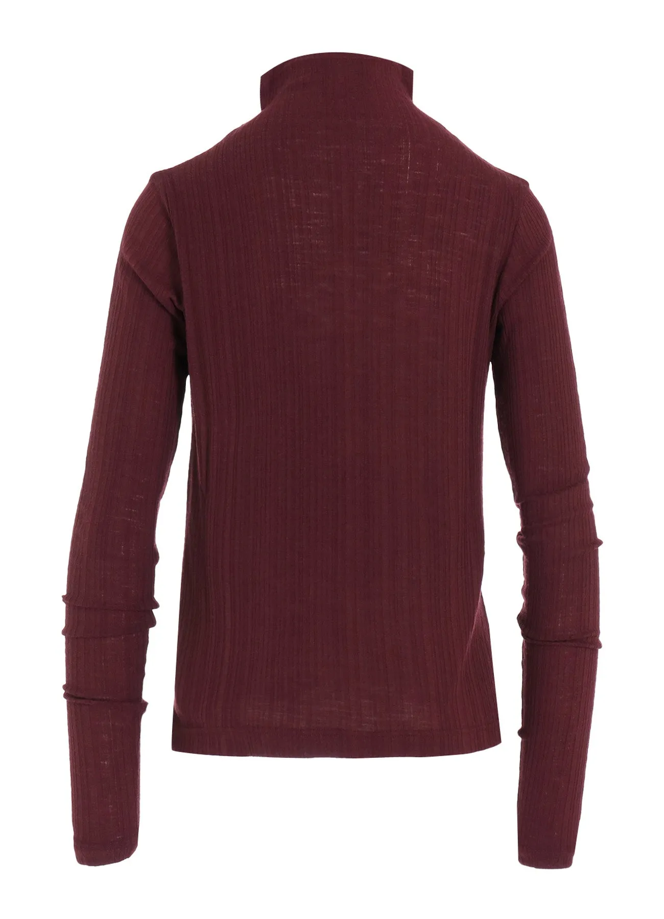 SOFT RANDOM RIB HIGH NECK T sold by Yohji Yamamoto product image thumbnail 4