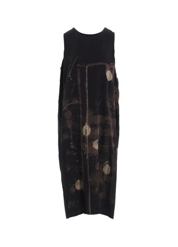 DUNGEREE TWILL SLEEVELESS DRESS sold by Yohji Yamamoto