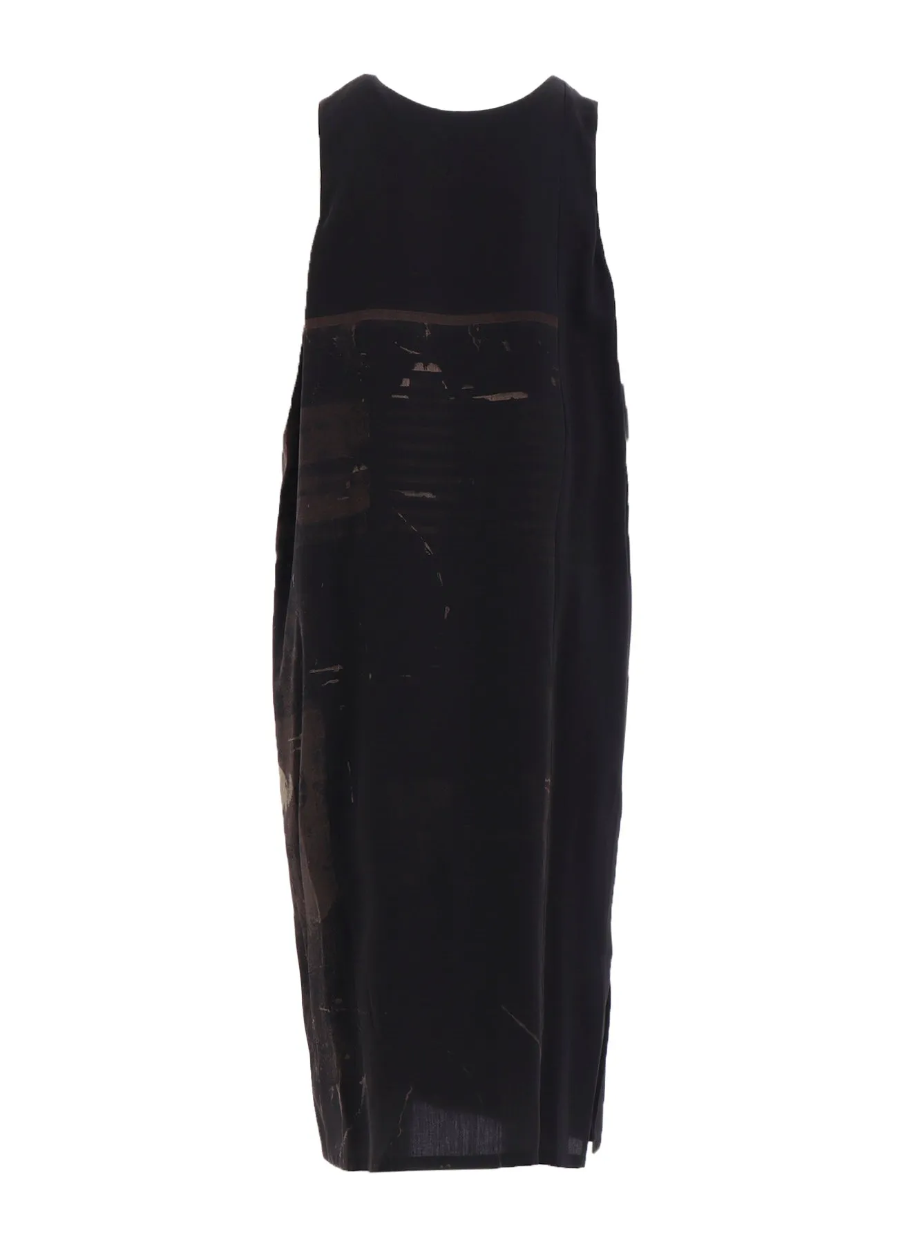 DUNGEREE TWILL SLEEVELESS DRESS sold by Yohji Yamamoto product image thumbnail 3