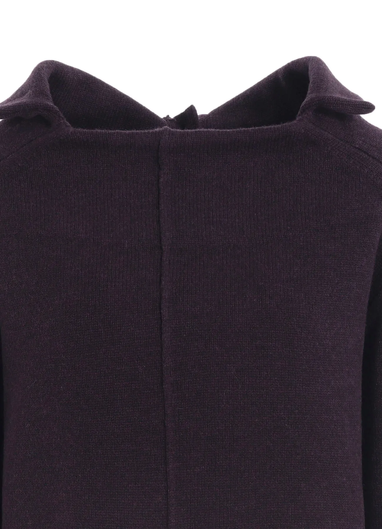 WOOL JERSEY ASYMMETRIC PULLOVER sold by Yohji Yamamoto product image thumbnail 5