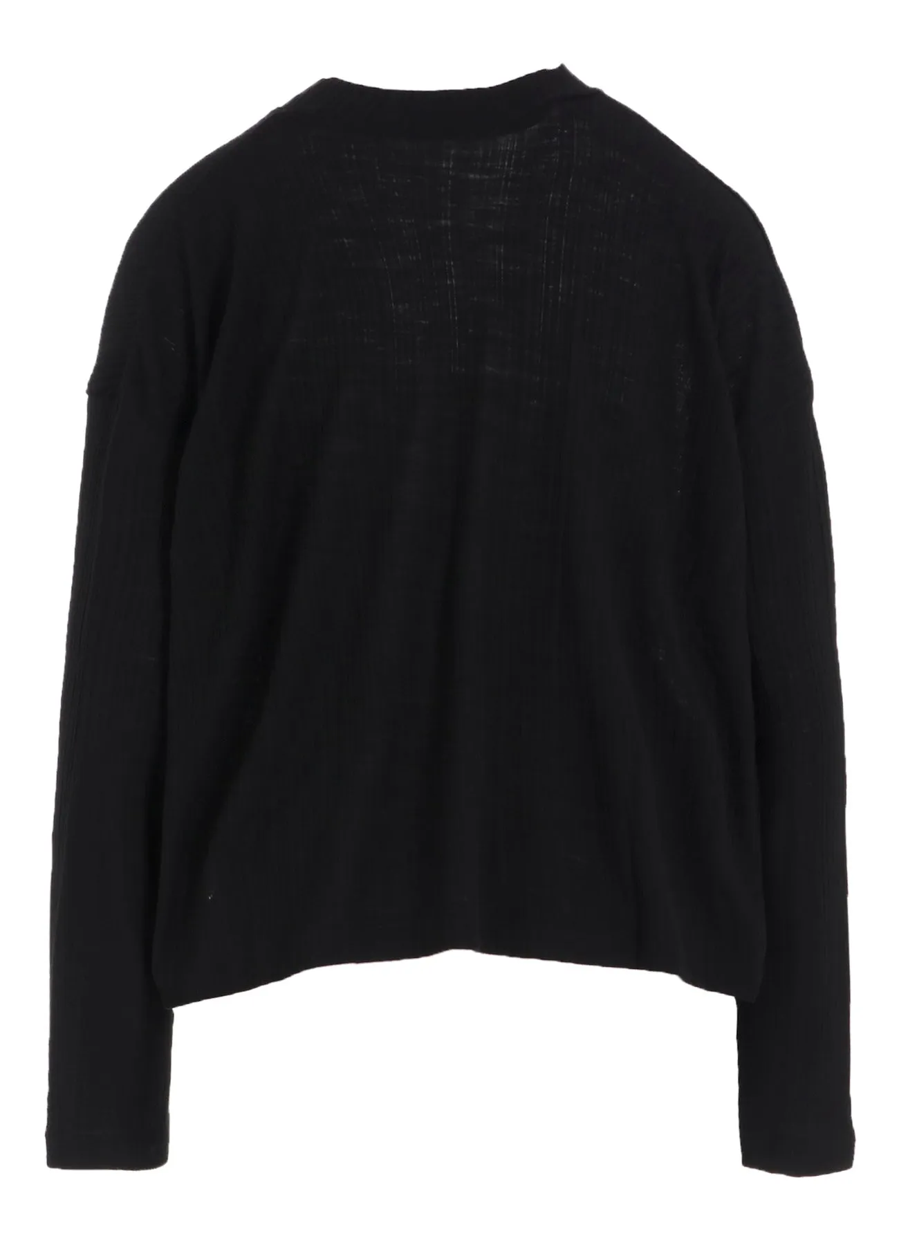 SOFT RANDOM RIB SHORT T sold by Yohji Yamamoto product image thumbnail 3