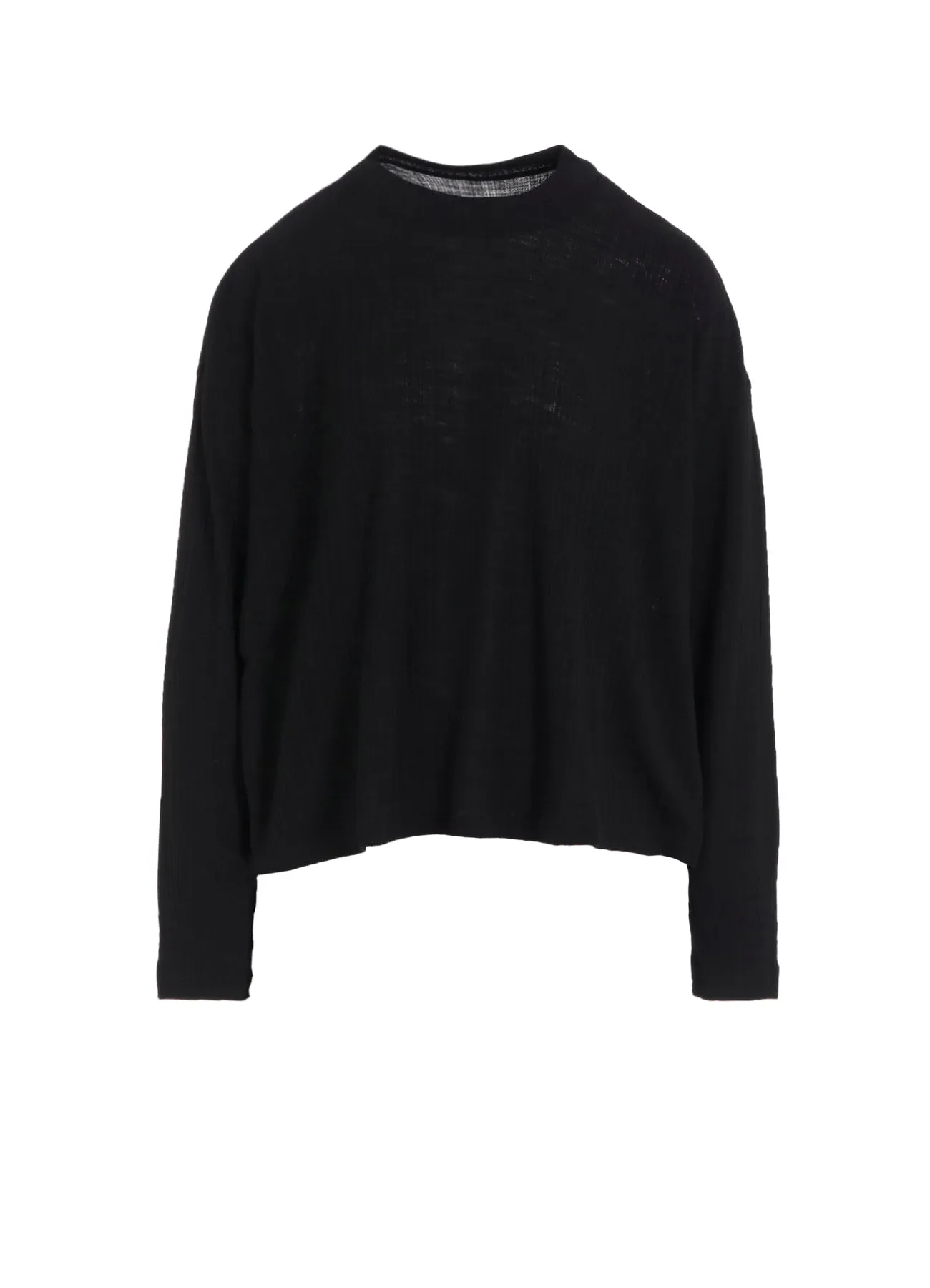 SOFT RANDOM RIB SHORT T sold by Yohji Yamamoto