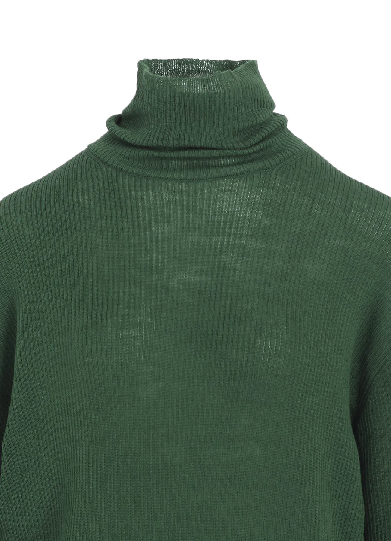 RIB OVERSIZED HIGH NECK KNIT sold by Yohji Yamamoto product image thumbnail 5