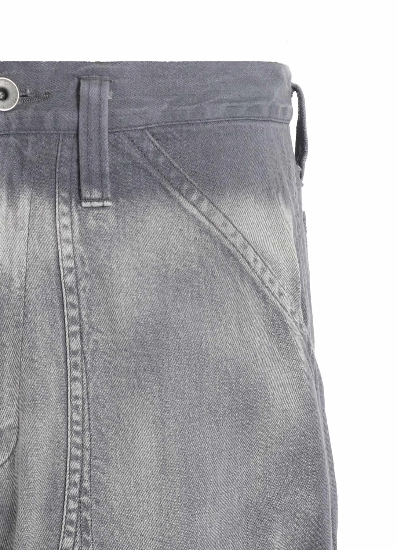 SPOTTED DENIM WORK PANTS sold by Yohji Yamamoto product image thumbnail 5