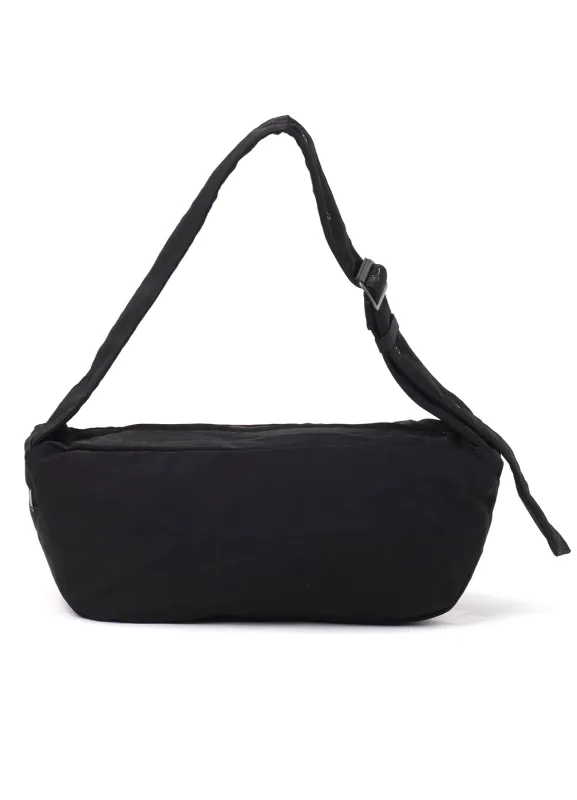 NYLON WASHER TWILL BOX SHOULDER BAG sold by Yohji Yamamoto