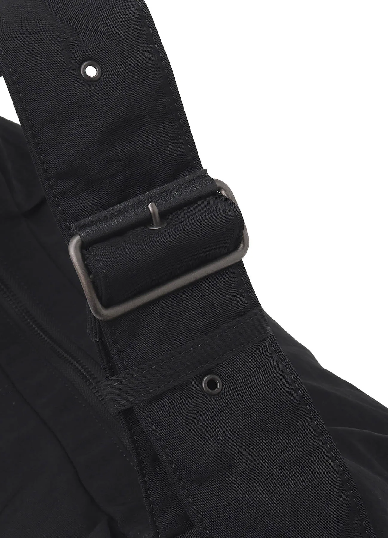 NYLON WASHER TWILL BOX SHOULDER BAG sold by Yohji Yamamoto product image thumbnail 5