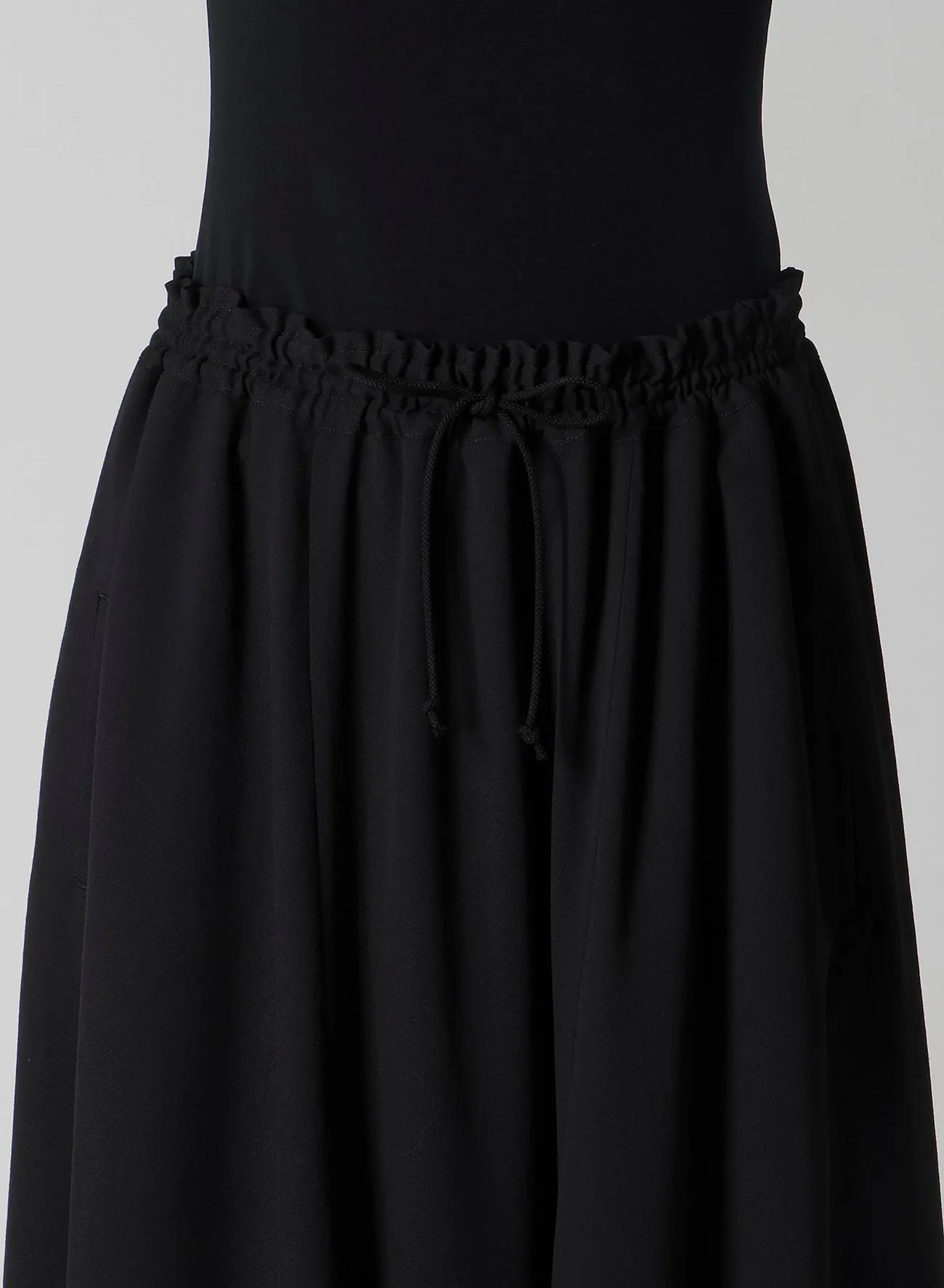 WOOL SERGE GATHER PANTS sold by Yohji Yamamoto product image thumbnail 5