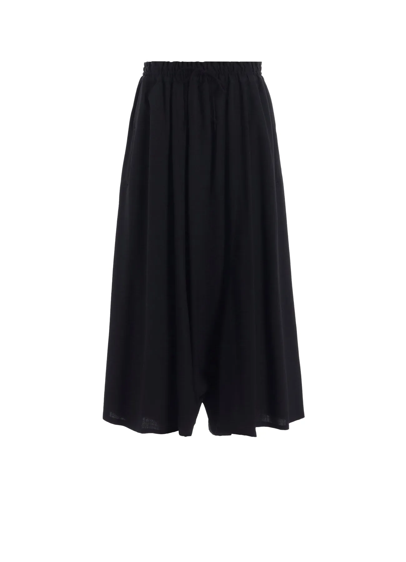 WOOL SERGE GATHER PANTS sold by Yohji Yamamoto