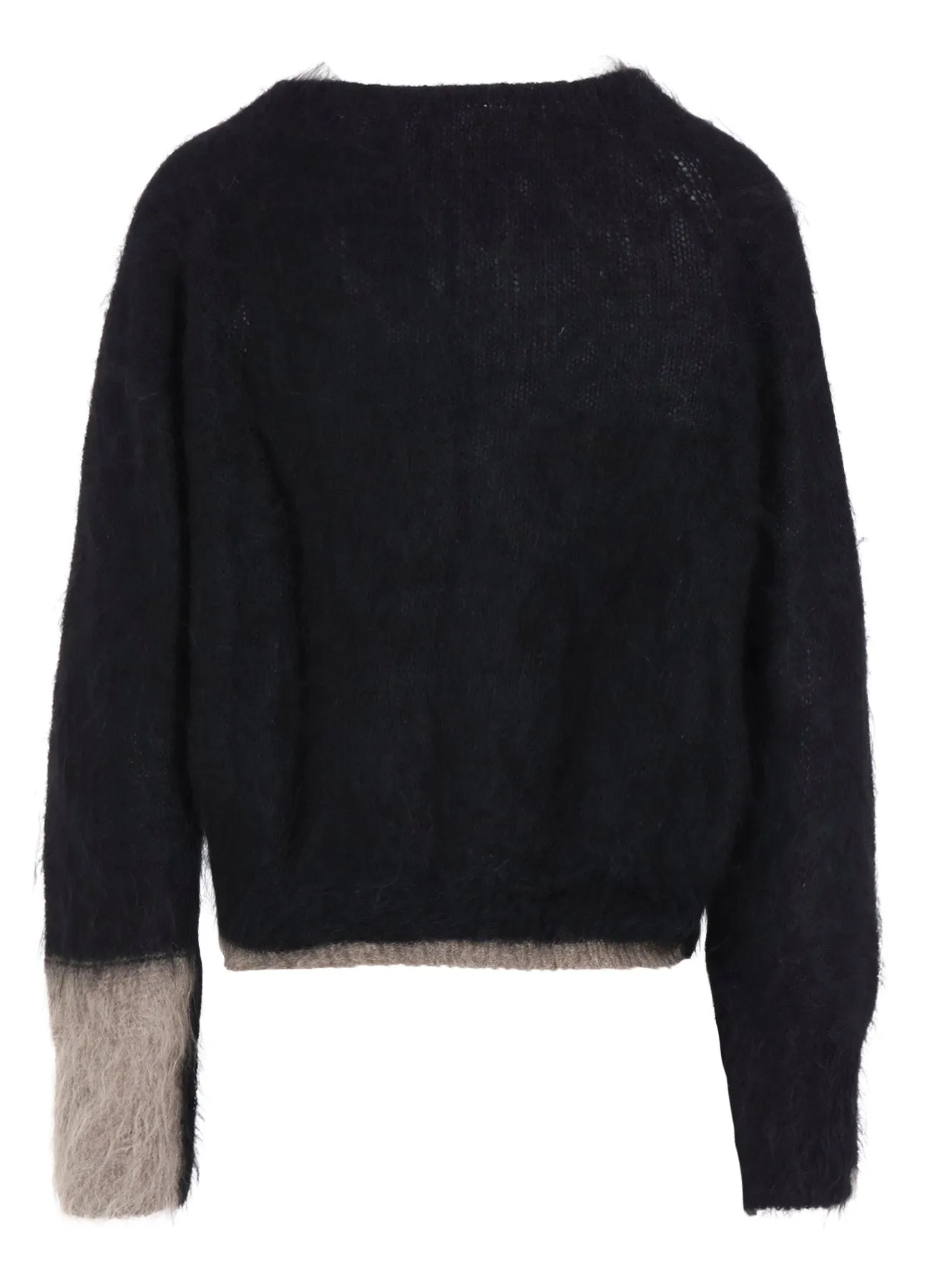 COLOR SCHEME MOHAIR CARDIGAN sold by Yohji Yamamoto product image thumbnail 3