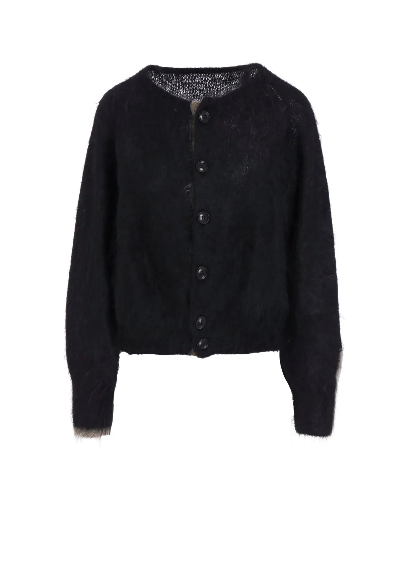 COLOR SCHEME MOHAIR CARDIGAN sold by Yohji Yamamoto