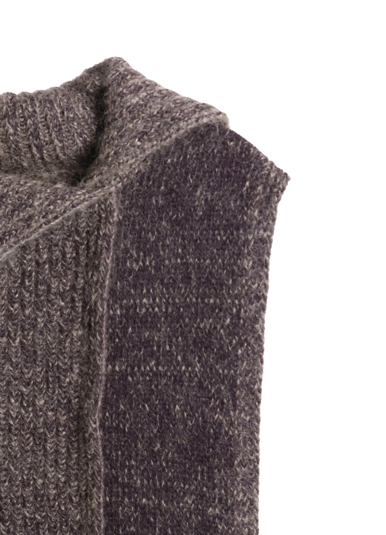 MOHAIR WOOL COMBINATION KNIT VEST sold by Yohji Yamamoto product image thumbnail 5