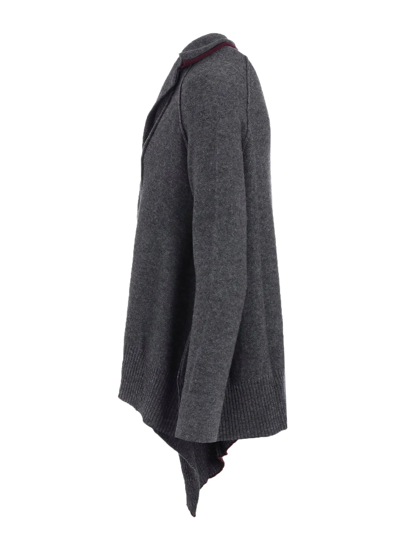 WOOL BREND DRAPED JACKET sold by Yohji Yamamoto product image thumbnail 3