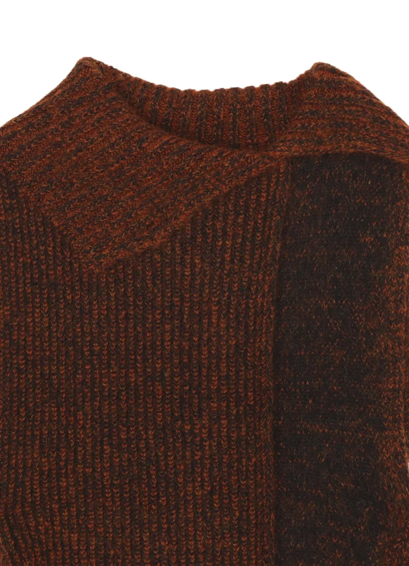 MOHAIR WOOL COMBINATION KNIT VEST sold by Yohji Yamamoto product image thumbnail 4