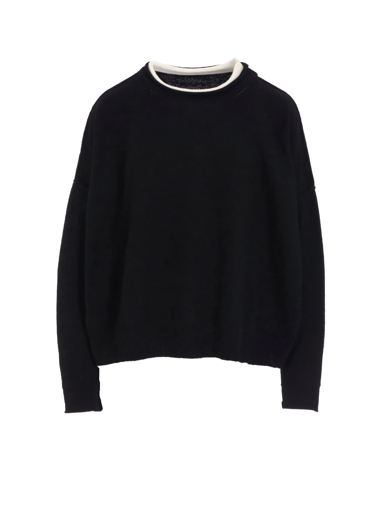 WOOL BREND BIG PULLOVER sold by Yohji Yamamoto
