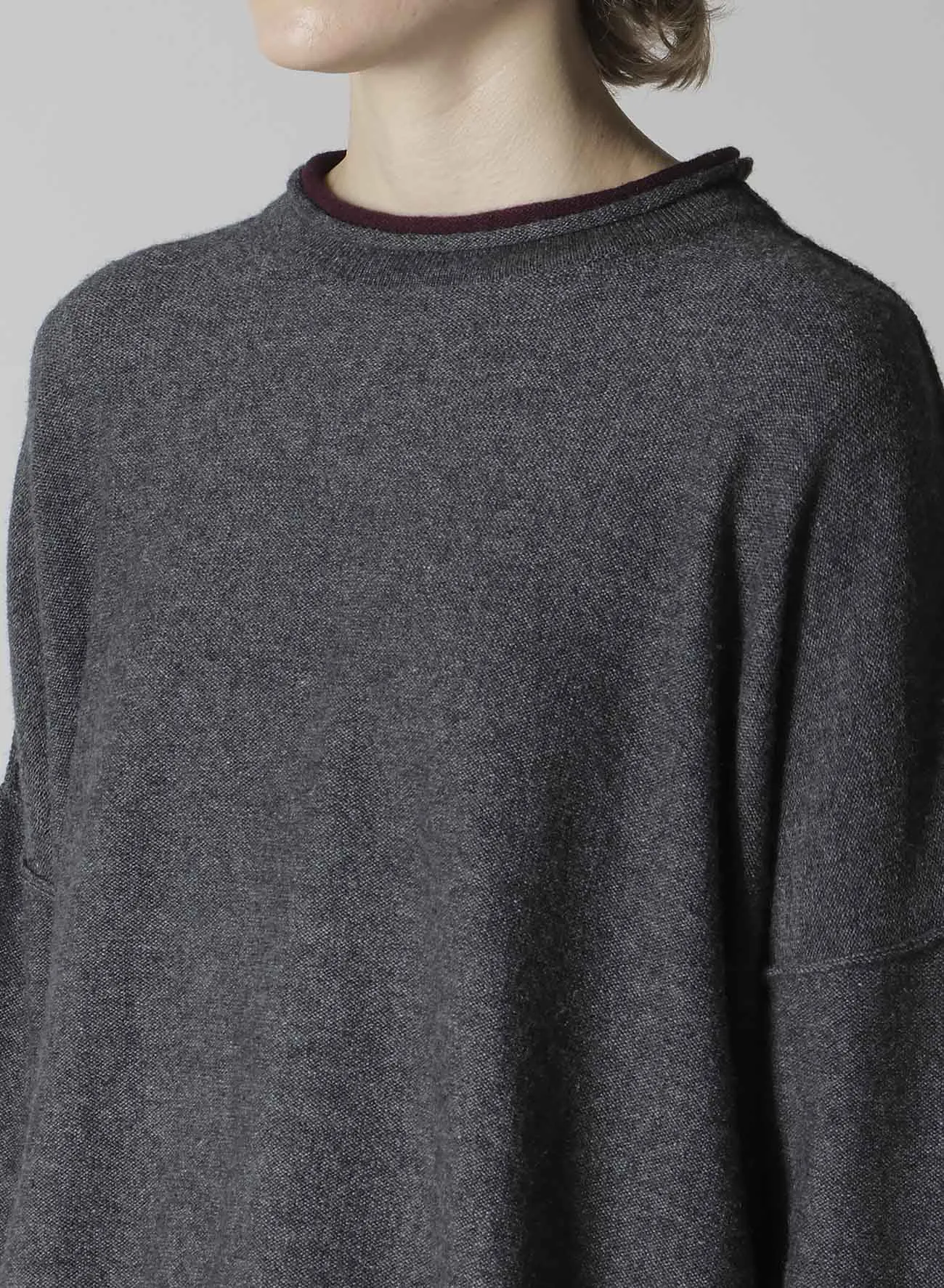 WOOL BREND BIG PULLOVER sold by Yohji Yamamoto product image thumbnail 5