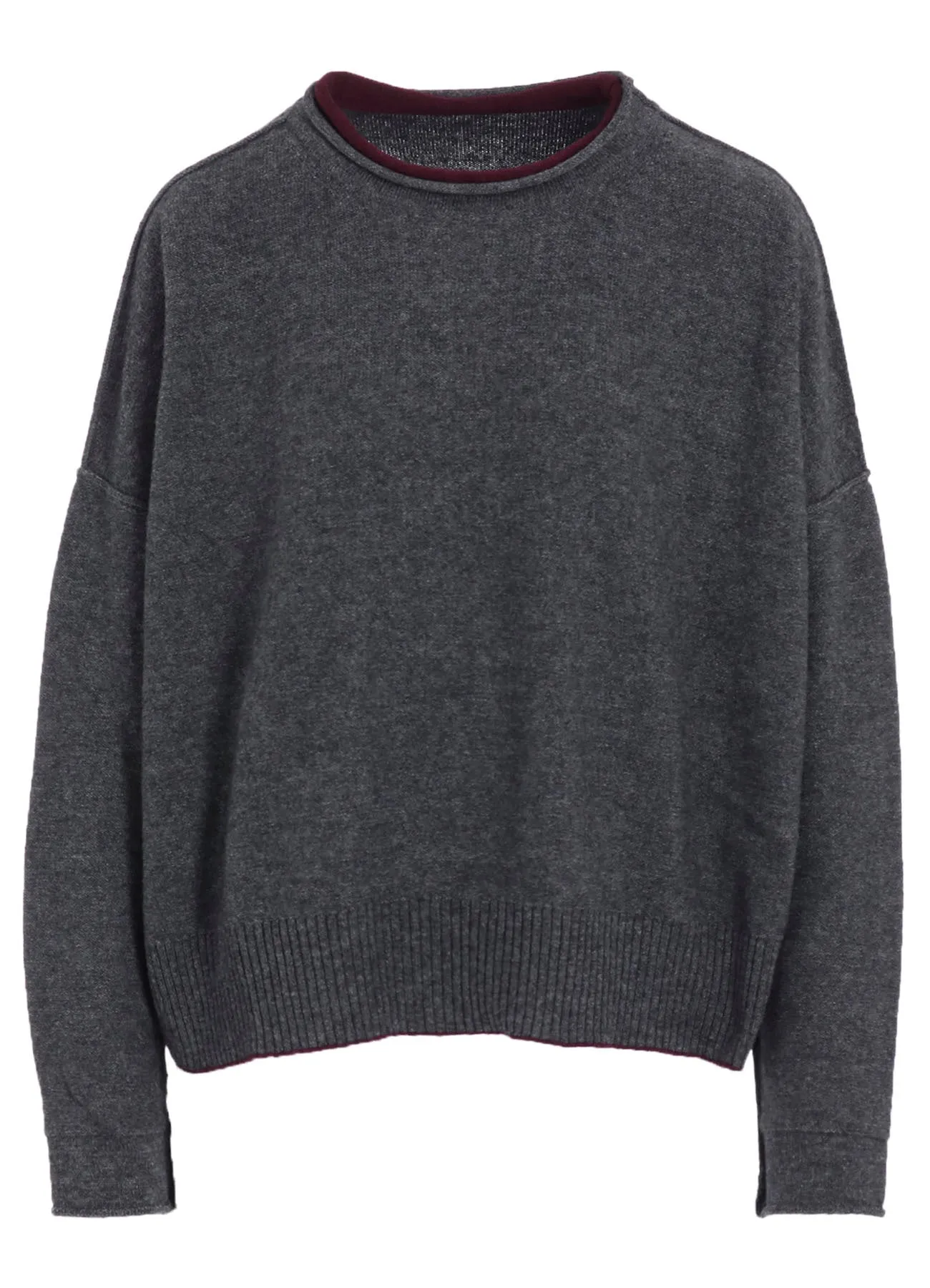 WOOL BREND BIG PULLOVER sold by Yohji Yamamoto product image thumbnail 2