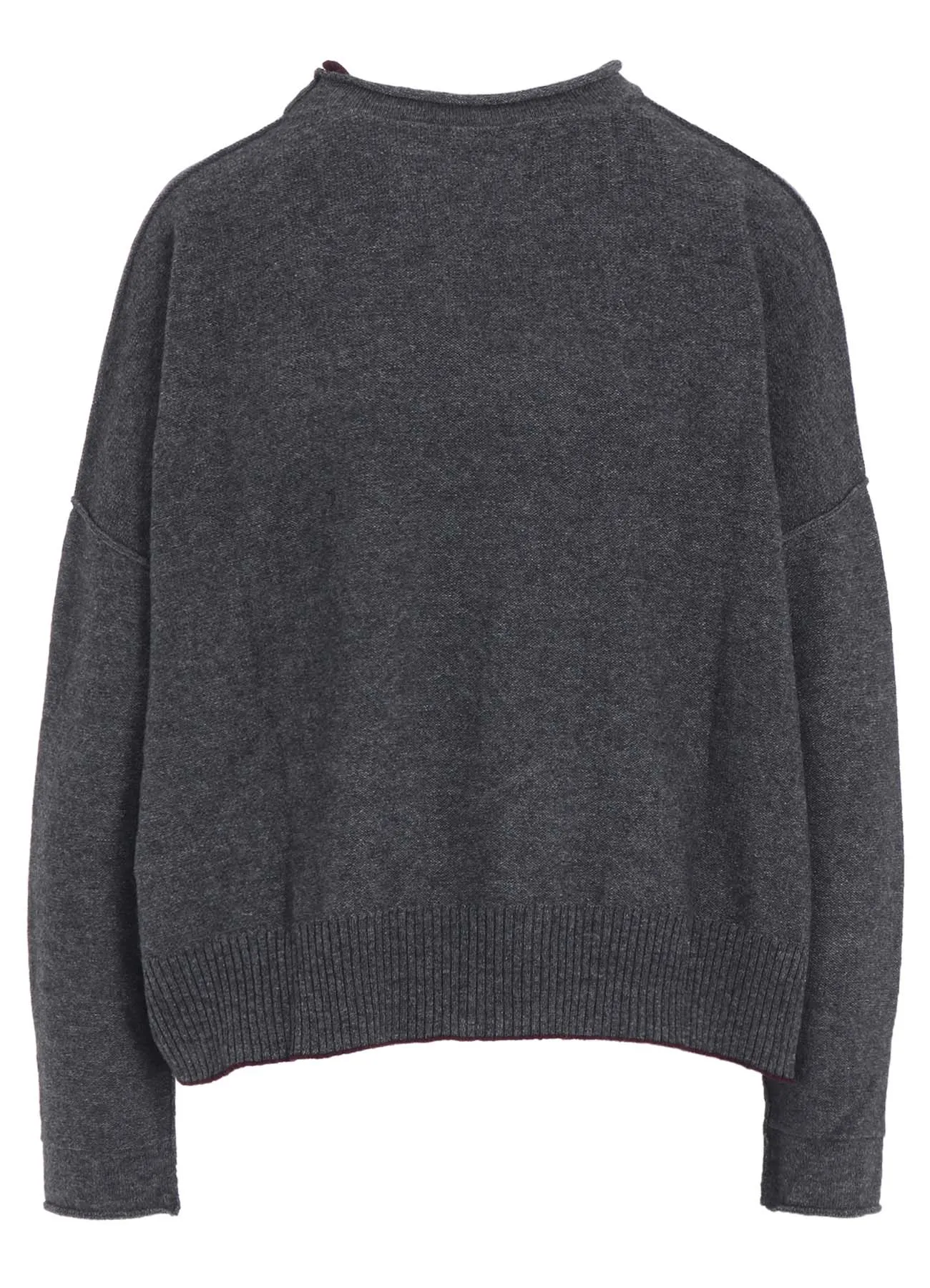 WOOL BREND BIG PULLOVER sold by Yohji Yamamoto product image thumbnail 3