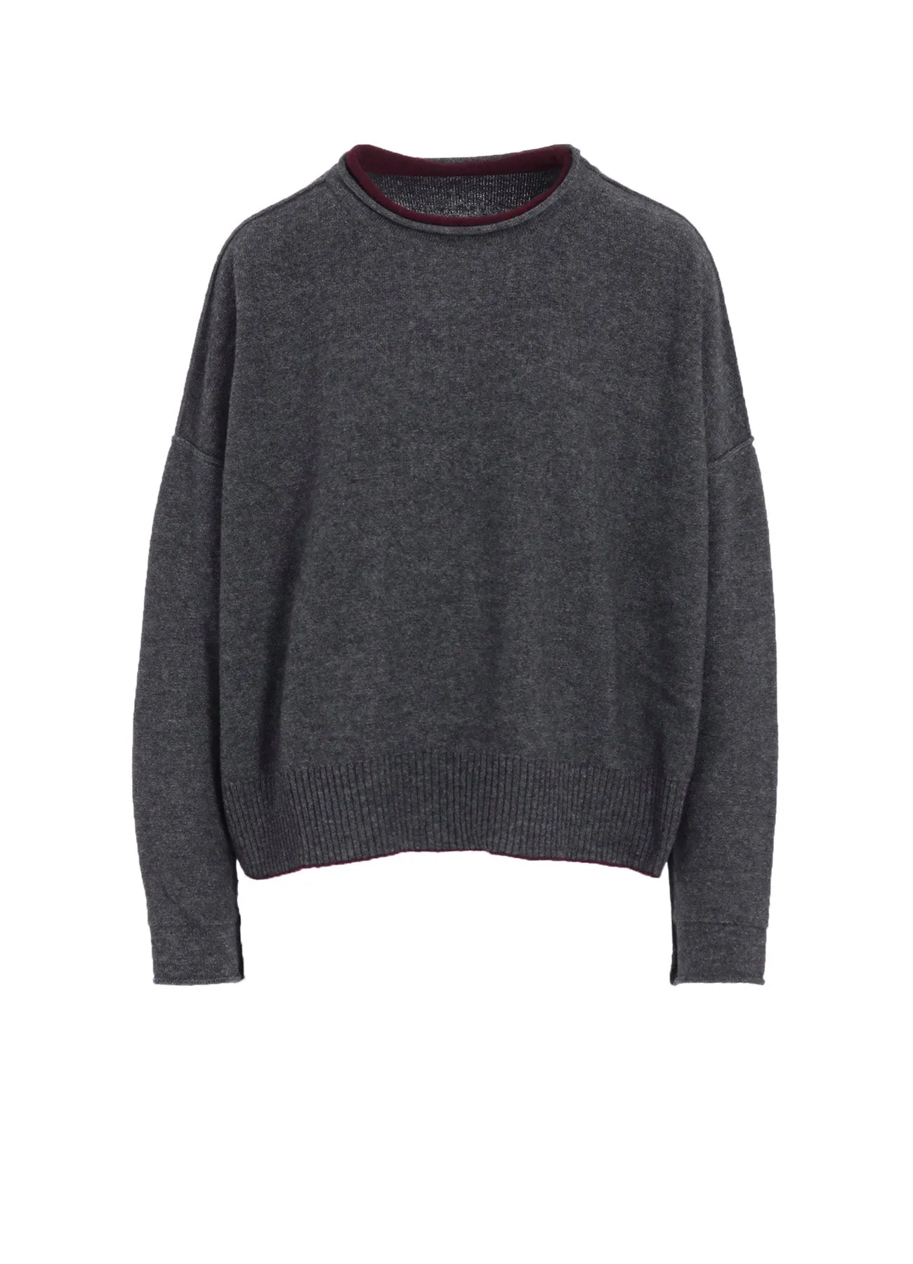 WOOL BREND BIG PULLOVER sold by Yohji Yamamoto
