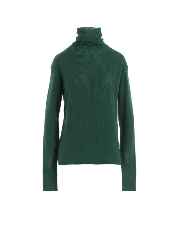 RIB HIGH NECK KNIT sold by Yohji Yamamoto