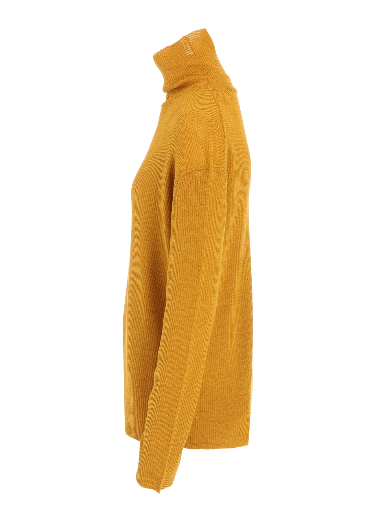RIB OVERSIZED HIGH NECK KNIT sold by Yohji Yamamoto product image thumbnail 3