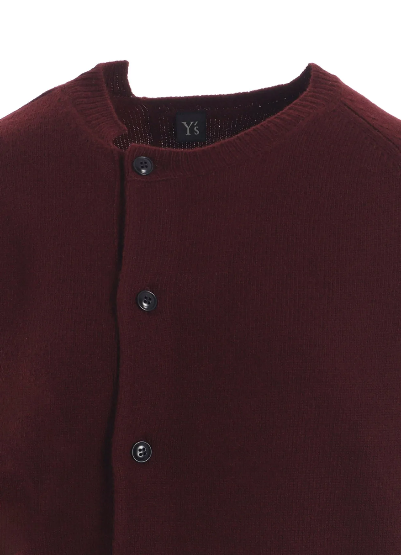 INTARSIA ASYMMETERIC CARDIGAN sold by Yohji Yamamoto product image thumbnail 5