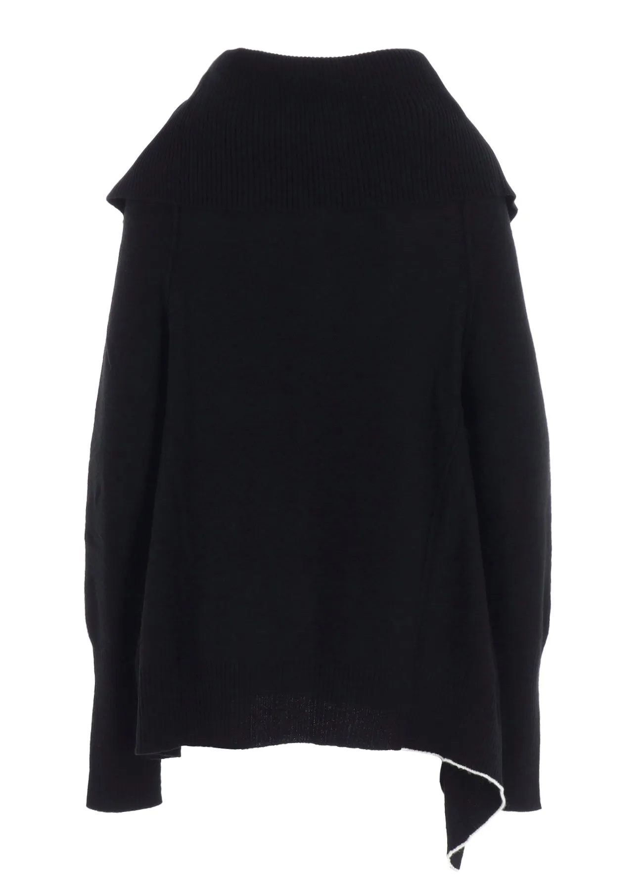 WOOL BREND DRAPED CARDIGAN sold by Yohji Yamamoto product image thumbnail 3